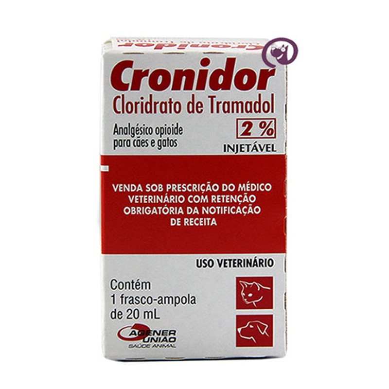 :: Casa da Ração Jacareí -Cronidor 2% injetavel 20ml::